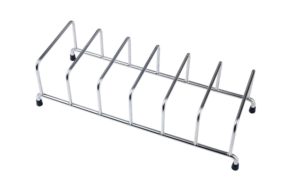 DRŽÁK NA 6 DISKŮ - NEREZOVÝ